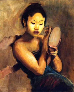 A Javanese Girl at Her Toilet