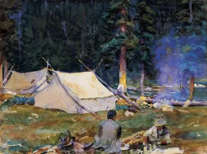 Camping at Lake O'Hara