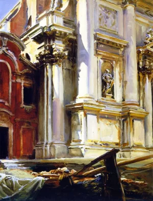 Corner of the Church of St. Stae, Venice