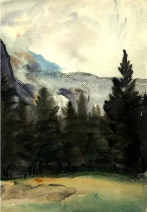 Fir Trees and Snow Mountains, Purtud