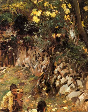 Gathering Blossoms, Valdemosa