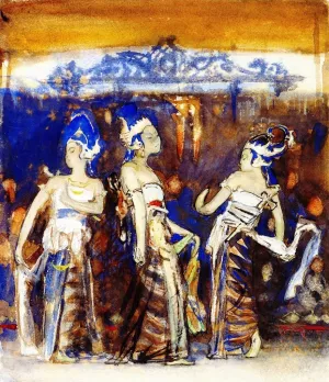 Javanese Dancing Girls study