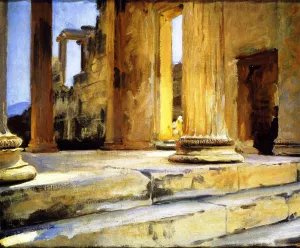 Sketch of Erechtheum