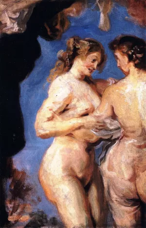 Two Figures from 'The Three Graces' (after Rubens)