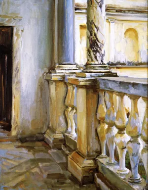 Villa Papa Giulio: Study of a Balustrade